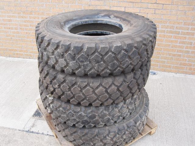 New unused Michelin12.00 R 20 tyres - ex military vehicles for sale, mod surplus